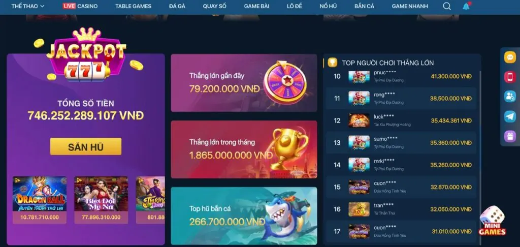 Khuyến mãi nạp đầu tại Club 789